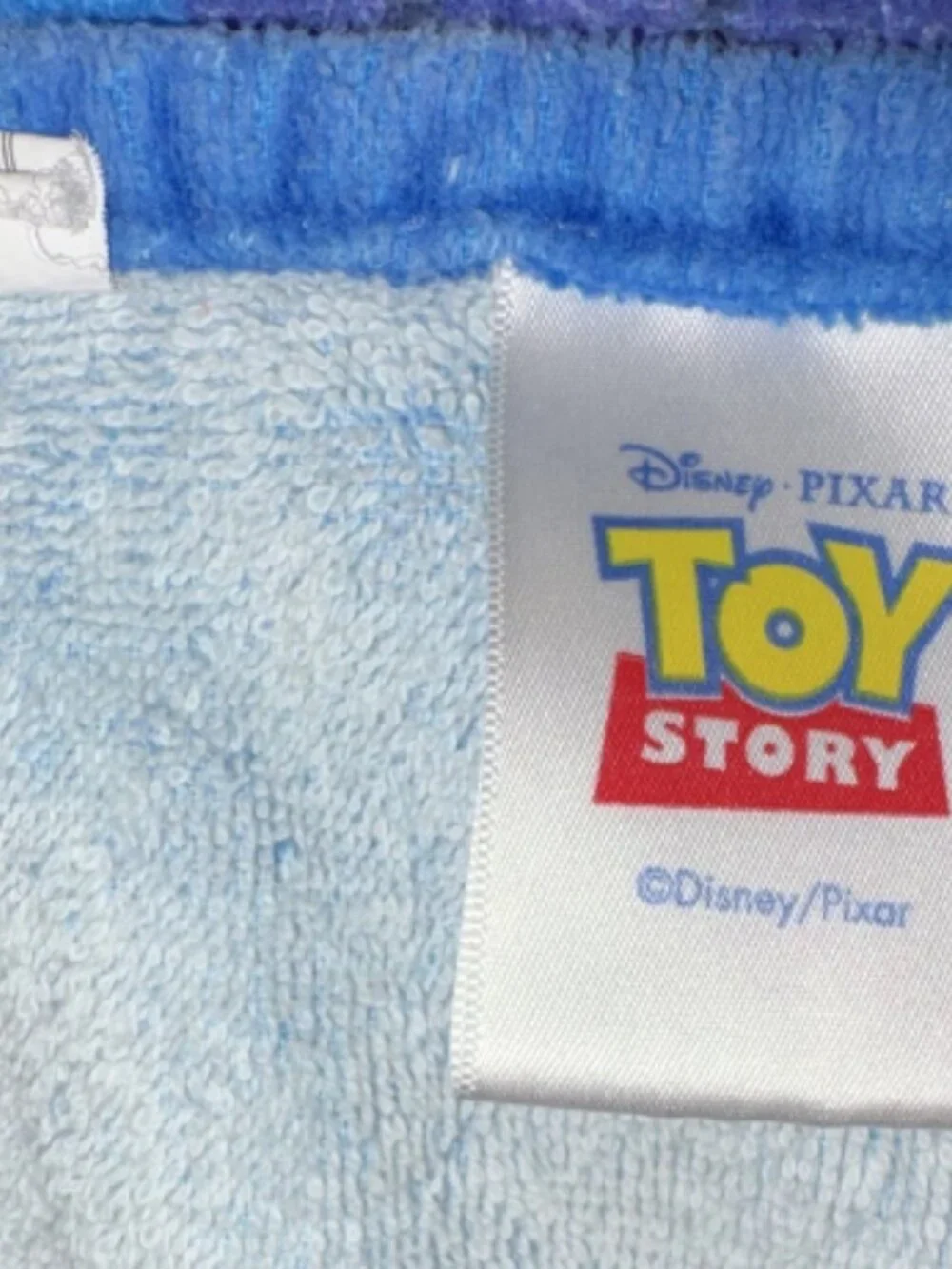 Disney Toy Story Buzz & Woody Blue Bath/Beach Towel